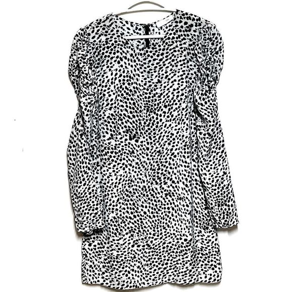NWOT Anine Bing Revolve Kingston Leopard Print Celebrity Worn mini dress Sz S - Picture 3 of 10